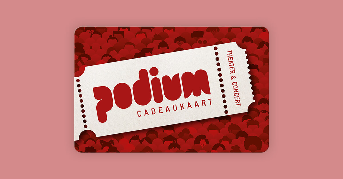 Podium Cadeaukaart: het cadeau dat je bij blijft! | Cadeaukaart.nl