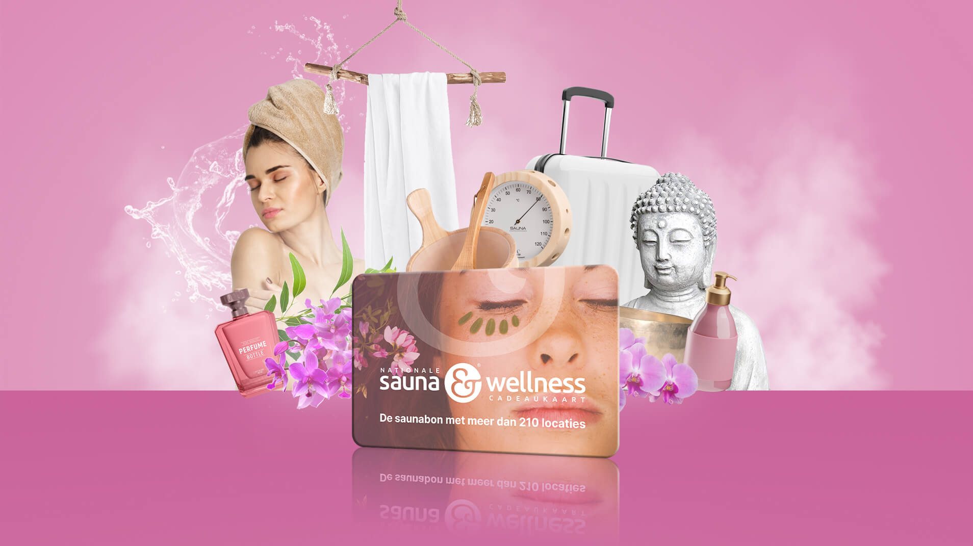 Kom helemaal tot rust met jouw Sauna & Wellness Cadeaukaart!