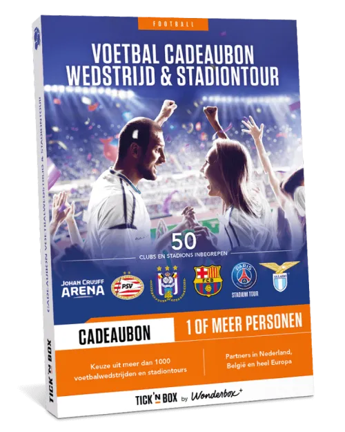 Tick'nBox - Voetbalwedstrijd & Stadion Tour