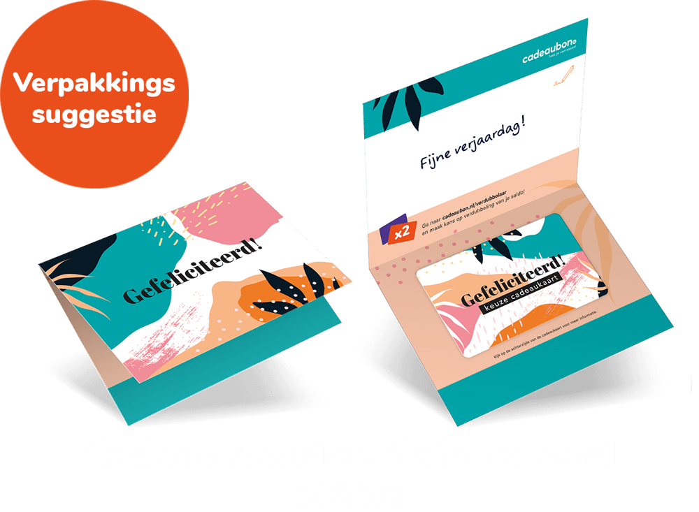 Envelop Gefeliciteerd