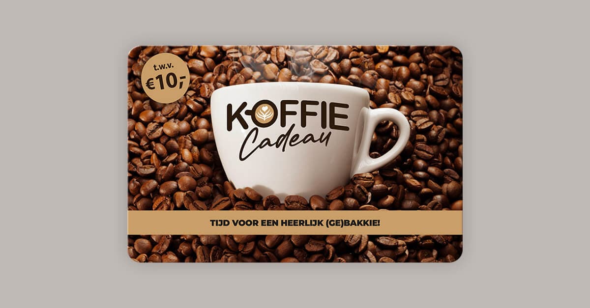 Koffie & Gebak Cadeaukaart | Cadeaukaart.nl