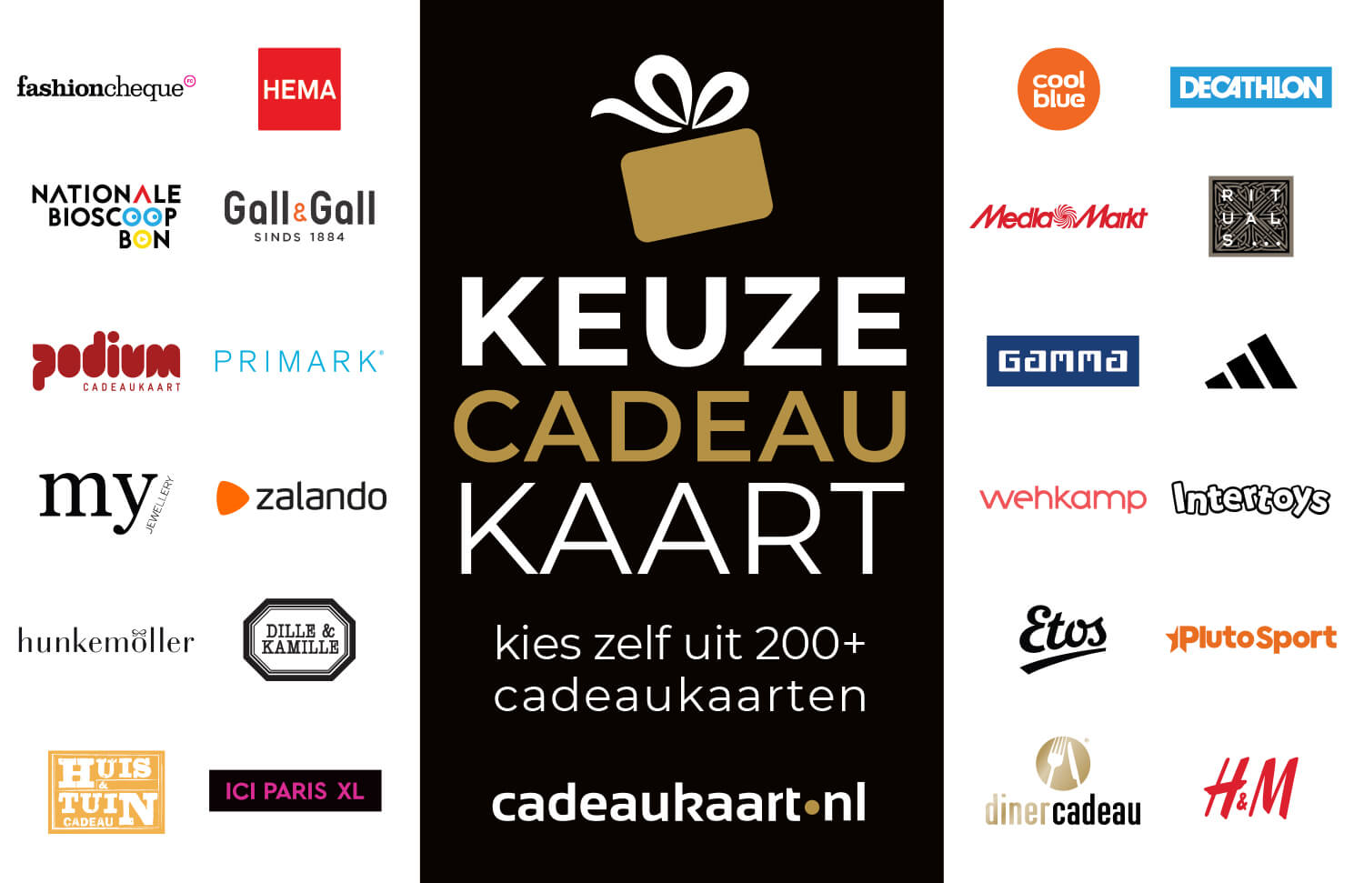Keuze Cadeaukaart: doe een ruime keuze cadeau! | Cadeaukaart.nl