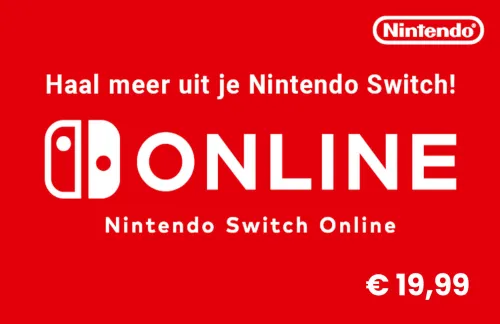 Nintendo Switch Lidmaatschap €19,99