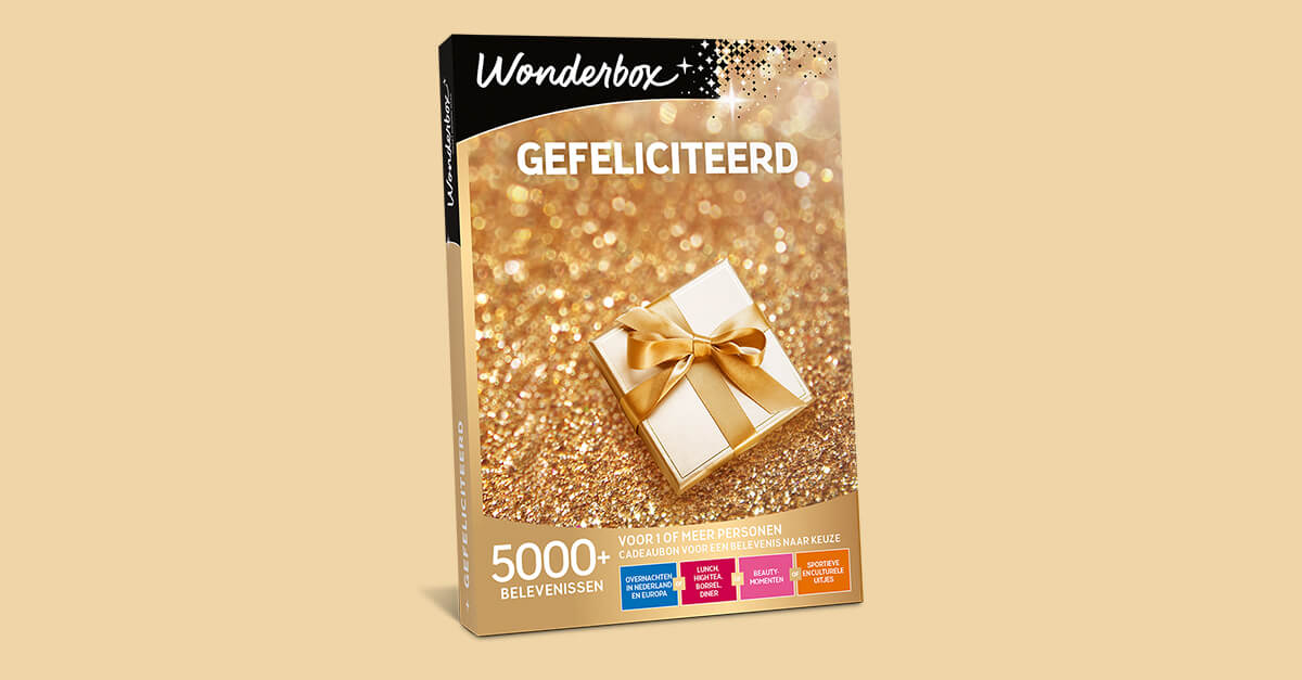 Wonderbox - Cadeaubon Gefeliciteerd