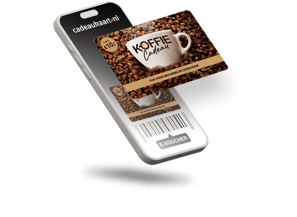 E-voucher Koffie Cadeaukaart