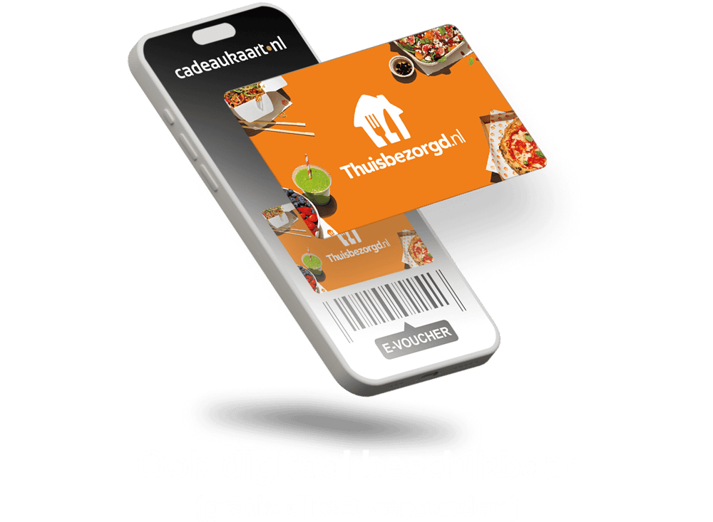 E-voucher Thuisbezorgd.nl