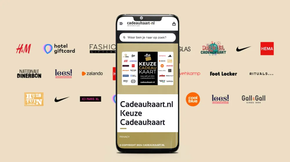 Digitale Cadeaukaarten