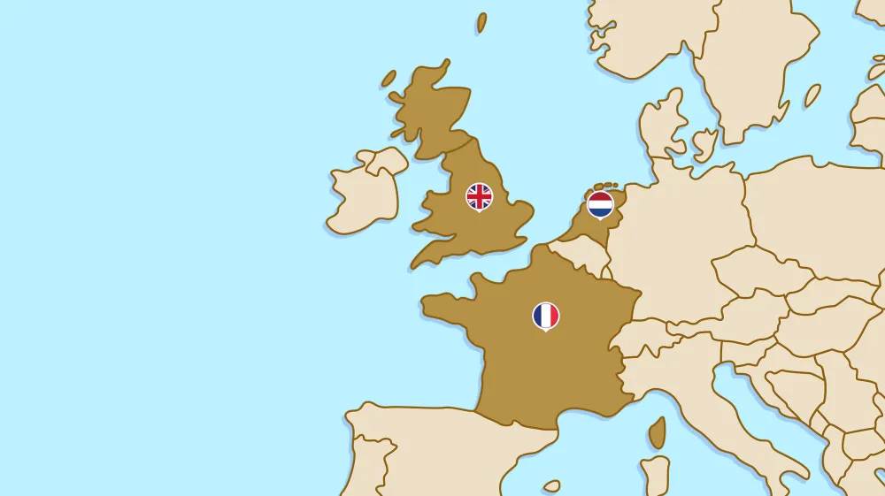 Internationale cadeaubonnen voor meerdere landen