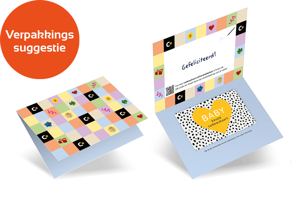 Cadeau envelop algemeen