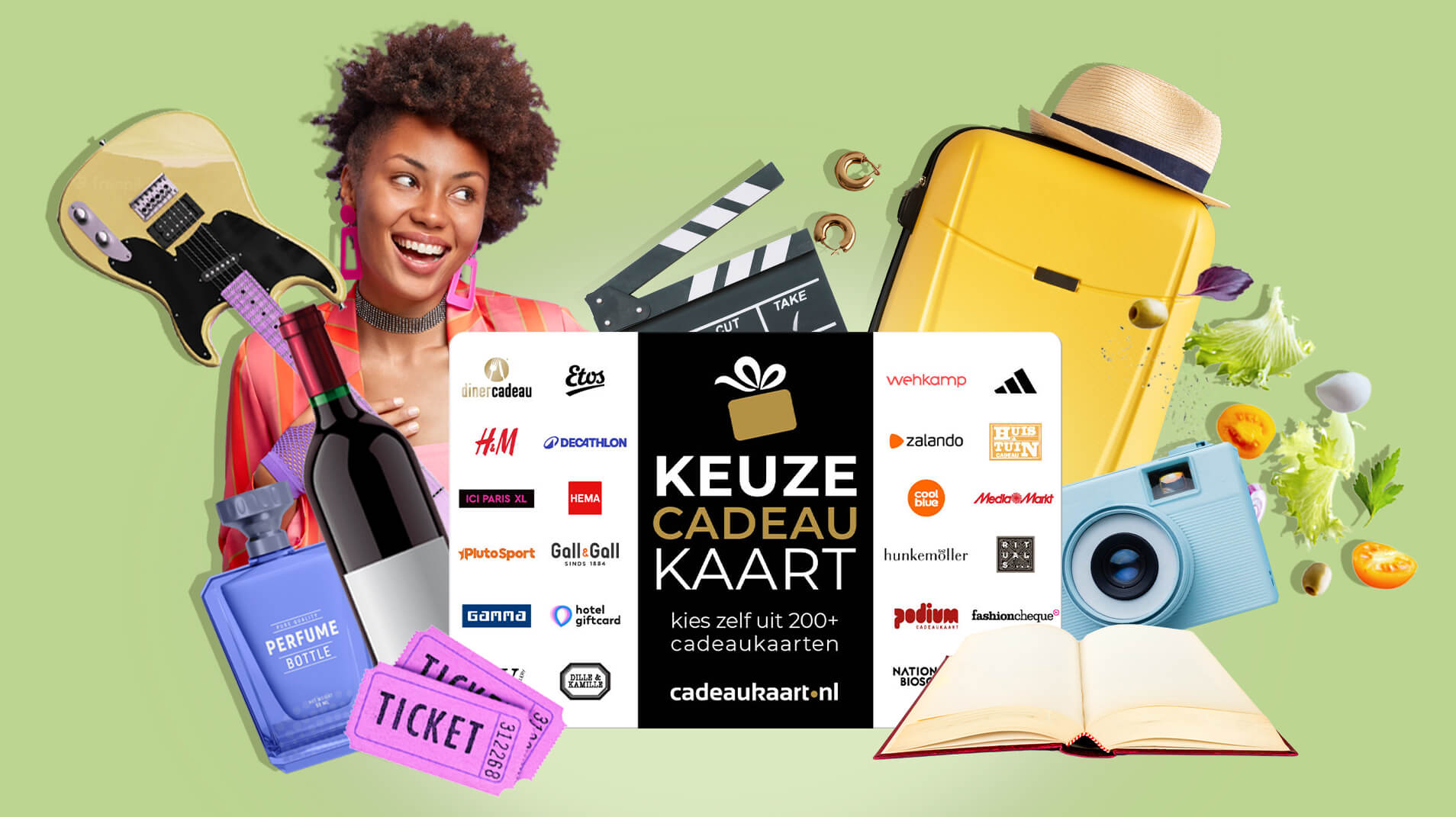 Waar kun je de Keuze Cadeaukaart besteden?