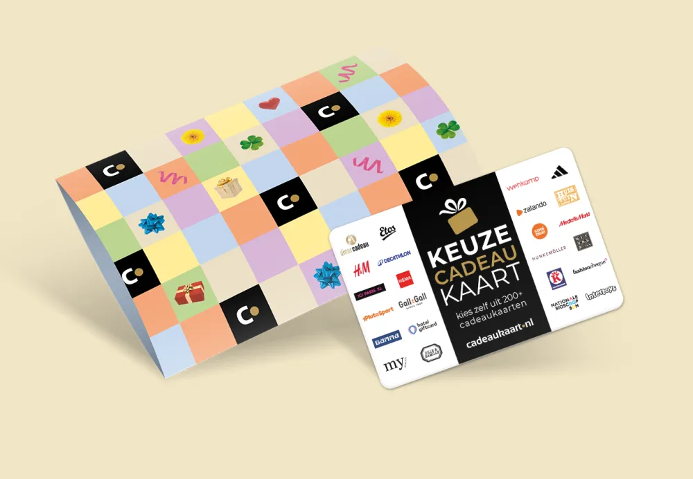 Bestel de Keuze Cadeaukaart