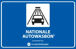 Winkelcheque X Autowasbon