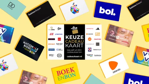 Top 10 populairste cadeaukaarten op cadeaukaart.nl!