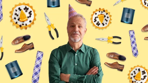 Hét cadeau voor de 50 jarige man (Abraham)