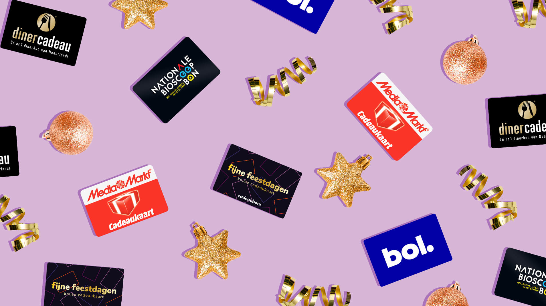 5x favoriete cadeaukaarten voor onder de kerstboom