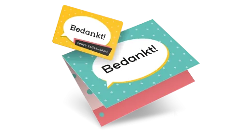 Bedankt cadeaukaart
