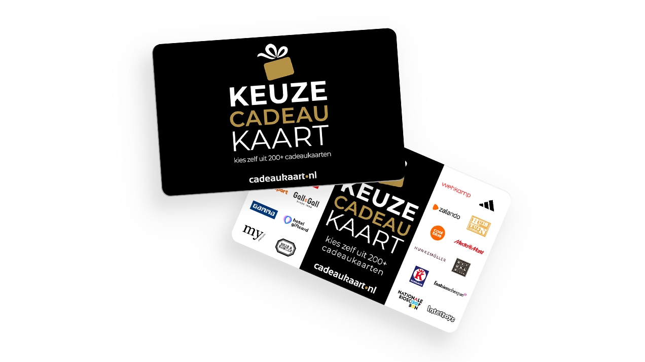 De Keuze Cadeaukaart