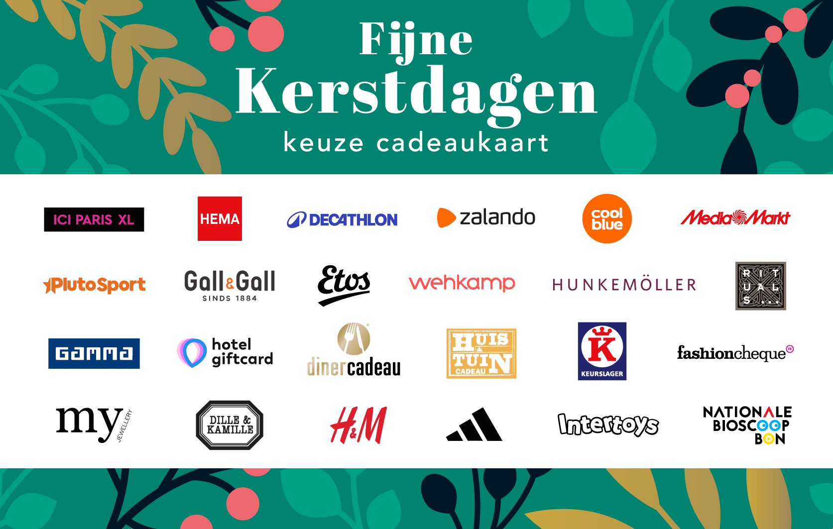 Kerst Keuze Cadeaukaart