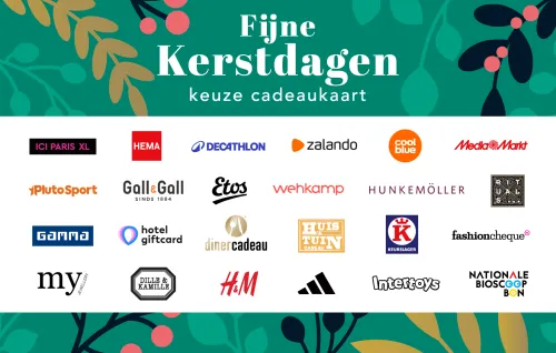 Kerst Keuze Cadeaukaart