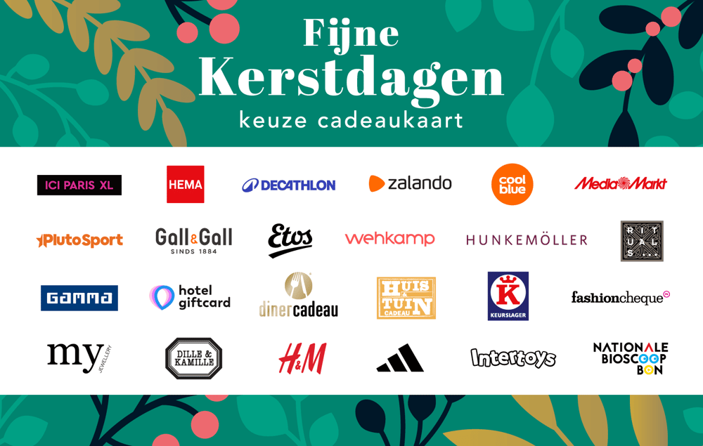 Kerst Keuze Cadeaukaart
