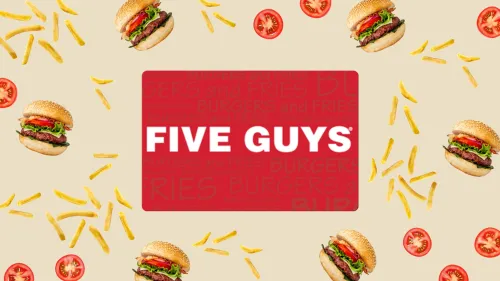 Five Guys cadeaubon: dit zijn jouw opties