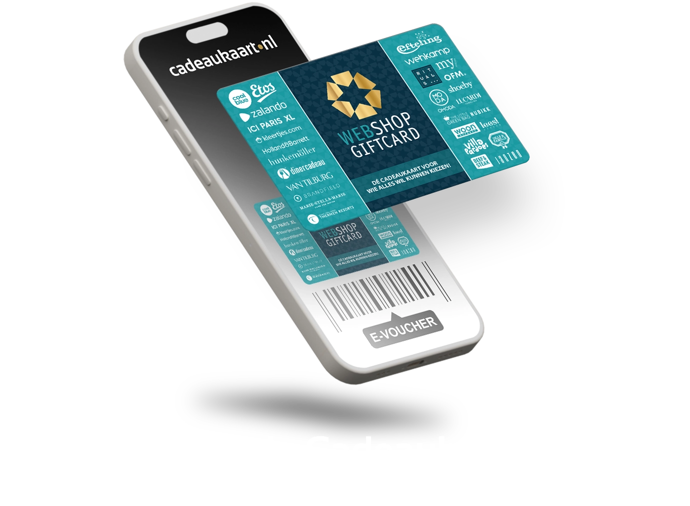 E-voucher Webshop Giftcard
