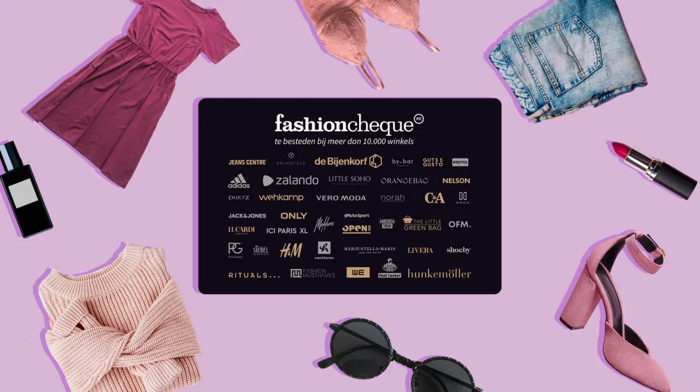 Waar kun je de fashioncheque inleveren?