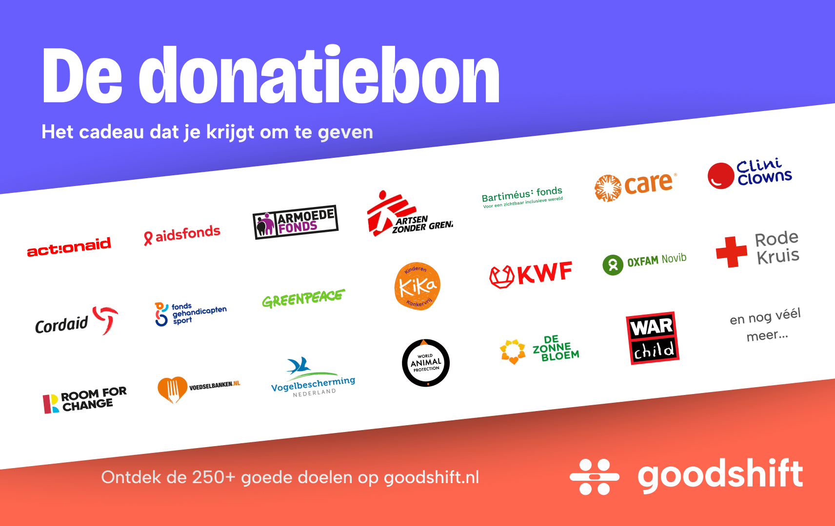 GoodShift Donatiebon