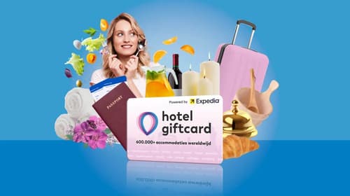 Ga op reis en ontdek de wereld met de Hotelgiftcard