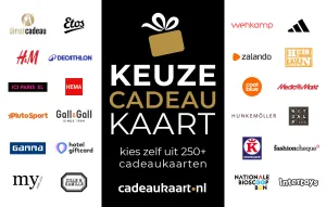 Cadeaukaart.nl Keuze Cadeaukaart