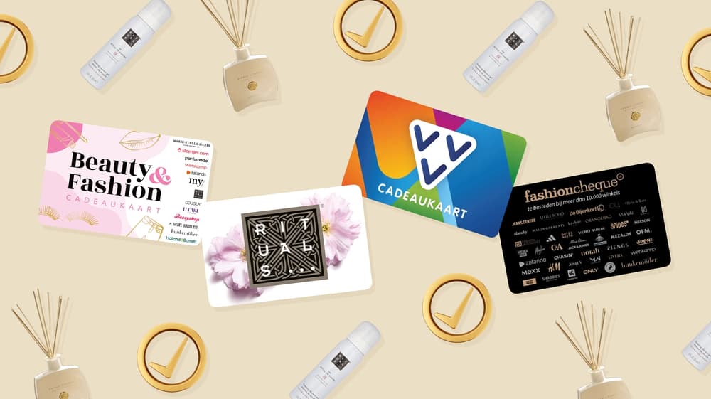 Welke cadeaukaarten accepteert Rituals?