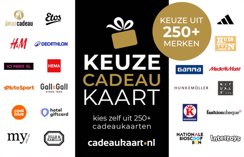 Cadeaukaart.nl Keuze Cadeaukaart