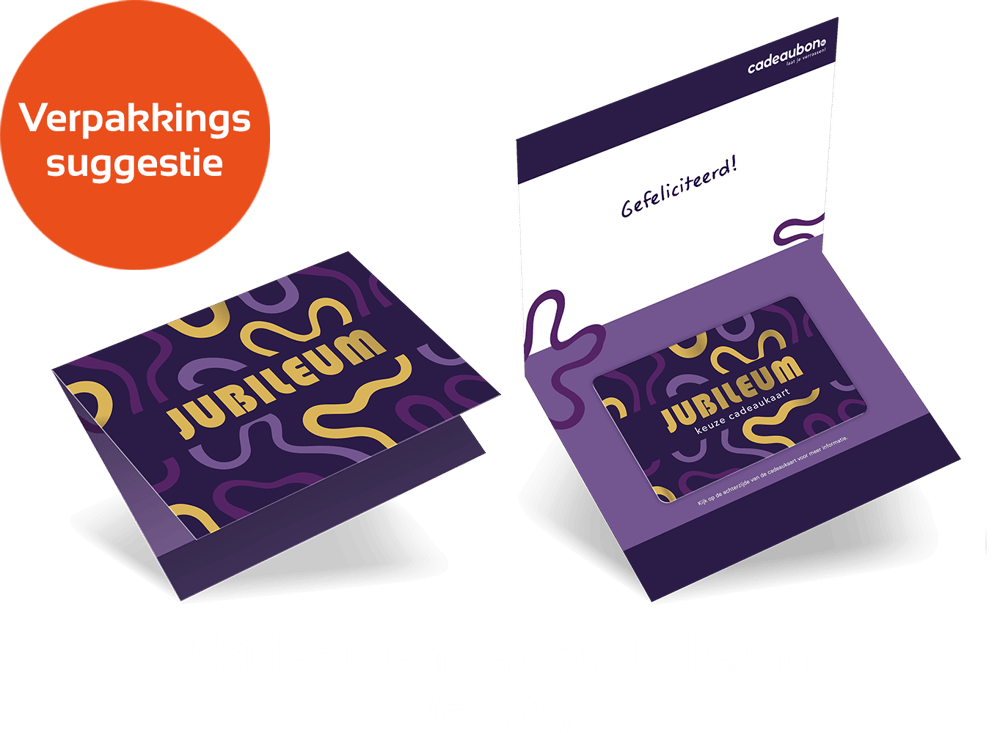 Jubileum envelop