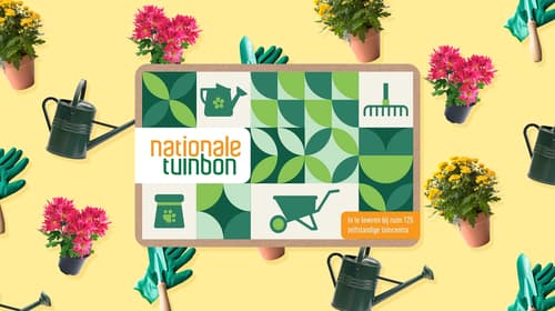 Waar kun je de Nationale Tuinbon besteden?
