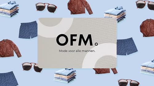 Waar kun je de Only for Men Cadeaubon besteden?