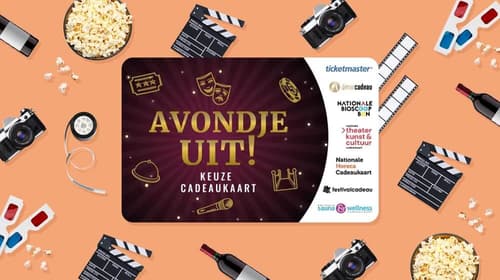 Waar kun je de Avondje Uit Keuze Cadeaukaart besteden?