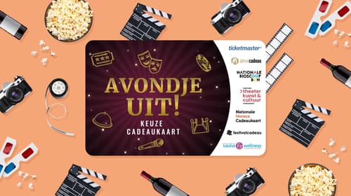 Waar kun je de Avondje Uit Keuze Cadeaukaart besteden?