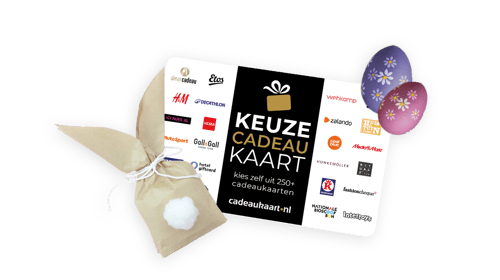 Origineel paas cadeau voor medewerkers: een cadeaukaart naar keuze