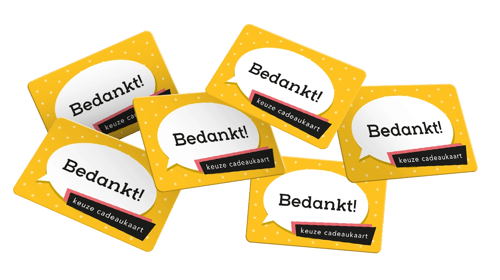 Origineel cadeau voor de verpleging: laat de ontvanger zelf kiezen