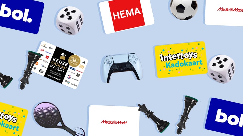 De 5 beste cadeaukaarten om een spelletje cadeau te geven
