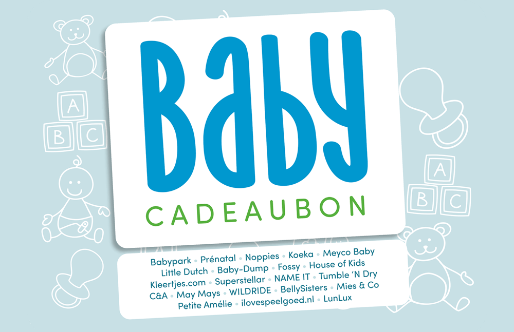 Babycadeaubon blauw