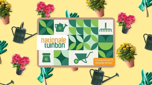 Waar kun je de Nationale Tuinbon besteden?