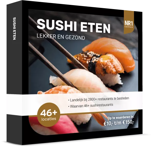 NR1 Sushi eten