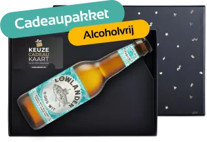 Cadeaupakket Lowlander Bier 0.00% ‘Wit' (330 ml)